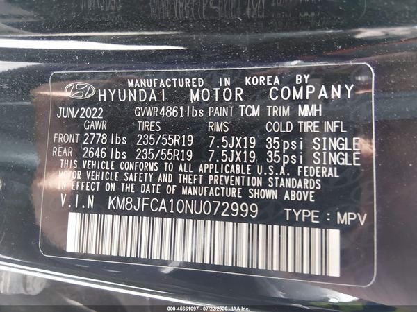 2022 HYUNDAI TUCSON HYBRID SEL CONVENIENCE