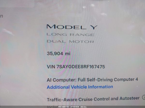 2024 TESLA MODEL Y