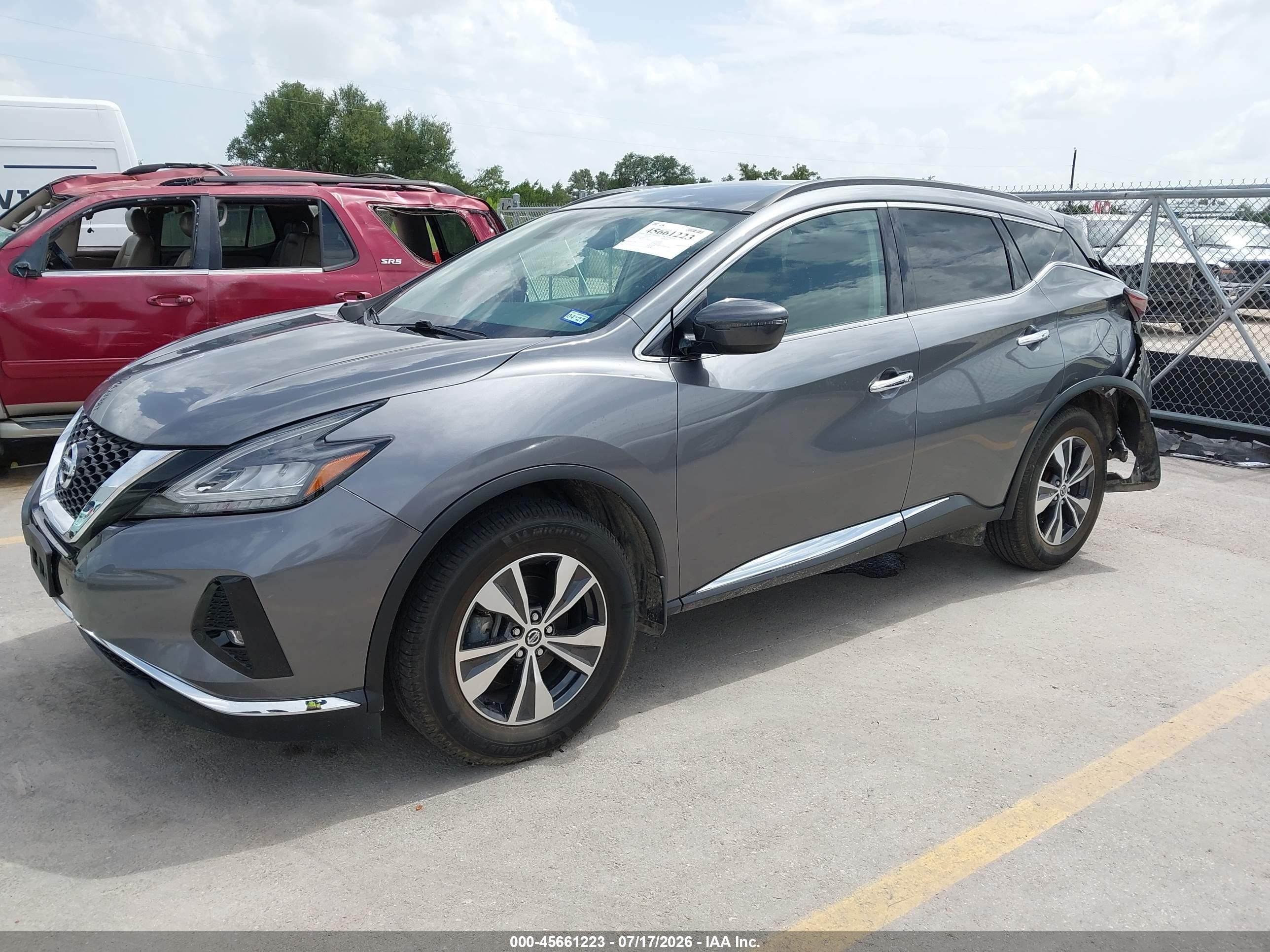 2021 NISSAN MURANO SV FWD — I2