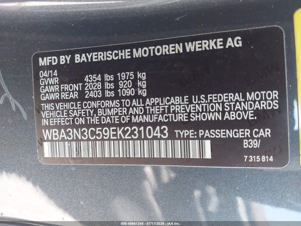 2014 BMW 428I