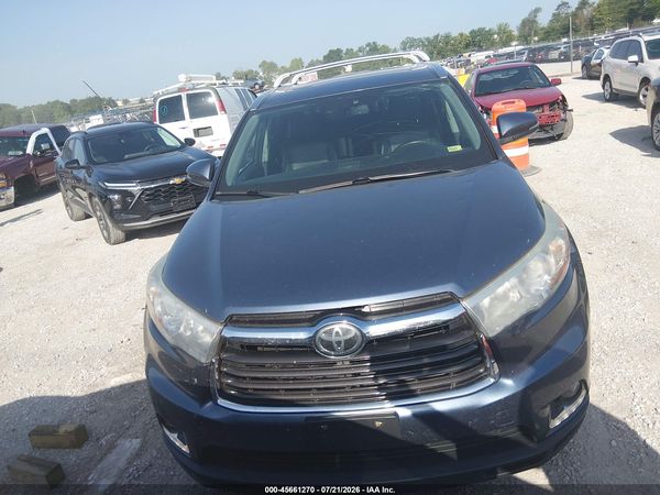 2016 TOYOTA HIGHLANDER LIMITED V6