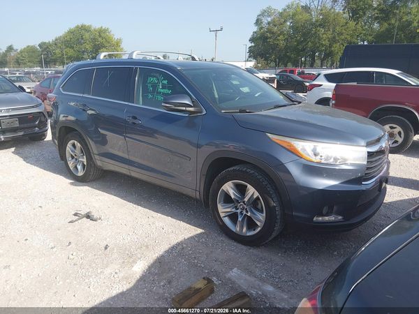 2016 TOYOTA HIGHLANDER LIMITED V6
