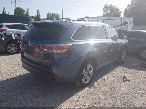 2016 TOYOTA HIGHLANDER LIMITED V6