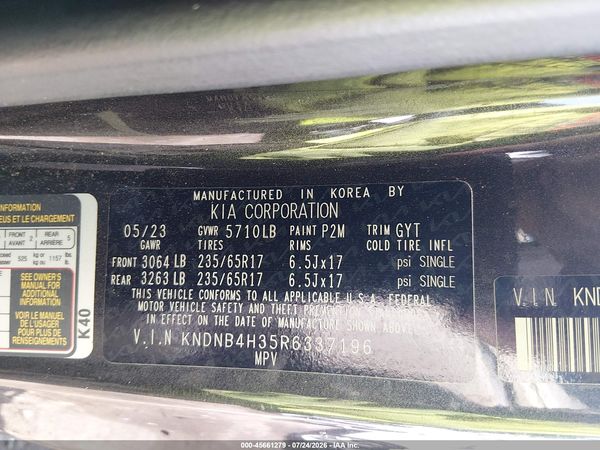2024 KIA CARNIVAL MPV LX