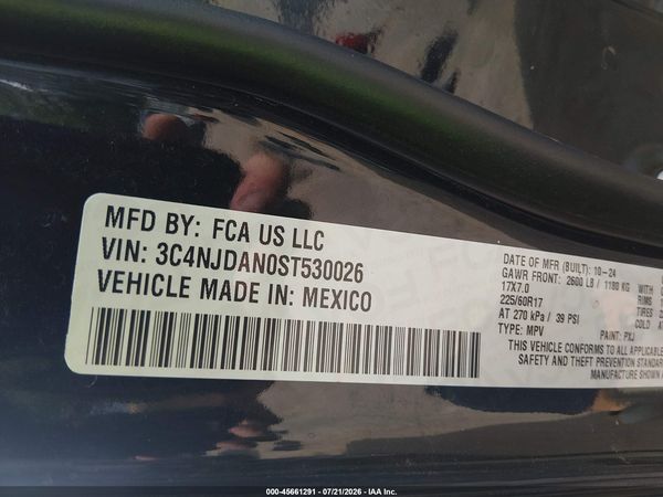 2025 JEEP COMPASS SPORT 4X4