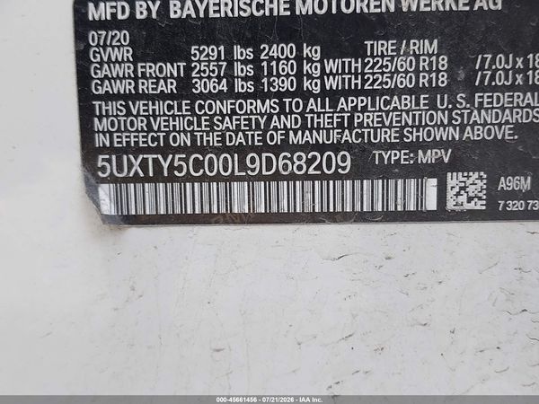 2020 BMW X3 XDRIVE30I