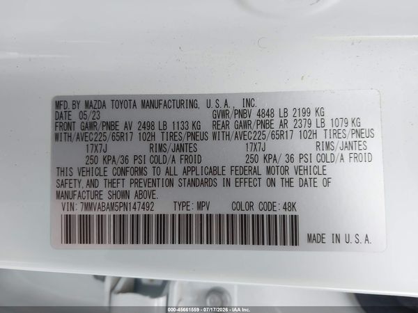 2023 MAZDA CX-50 2.5 S SELECT — I9