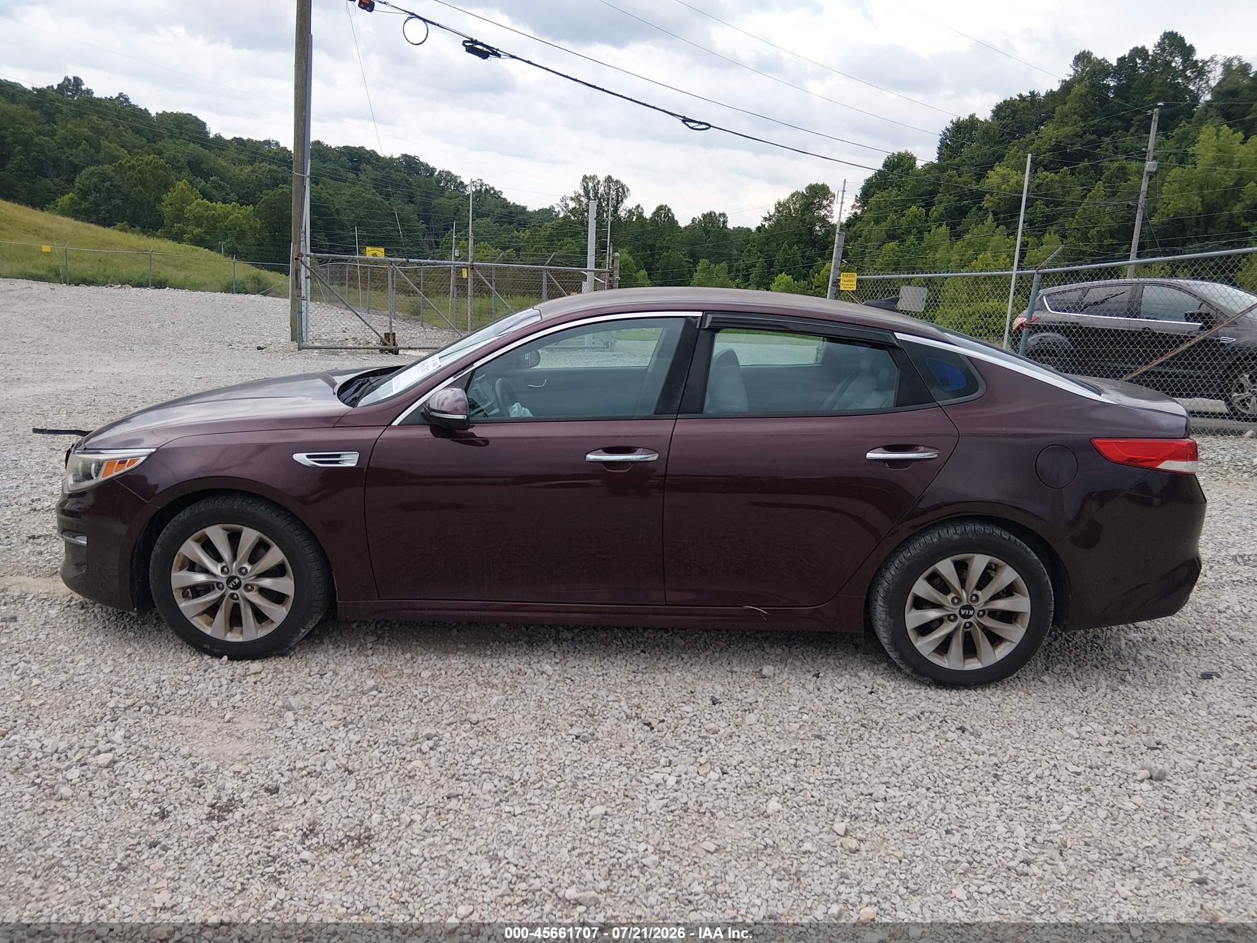 2016 KIA OPTIMA EX