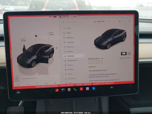 2022 TESLA MODEL Y