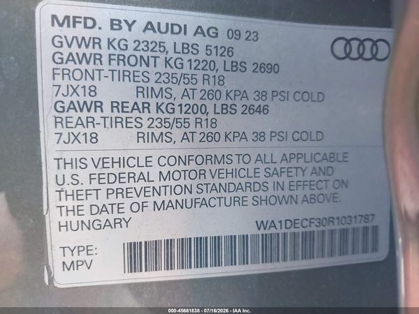 2024 AUDI Q3