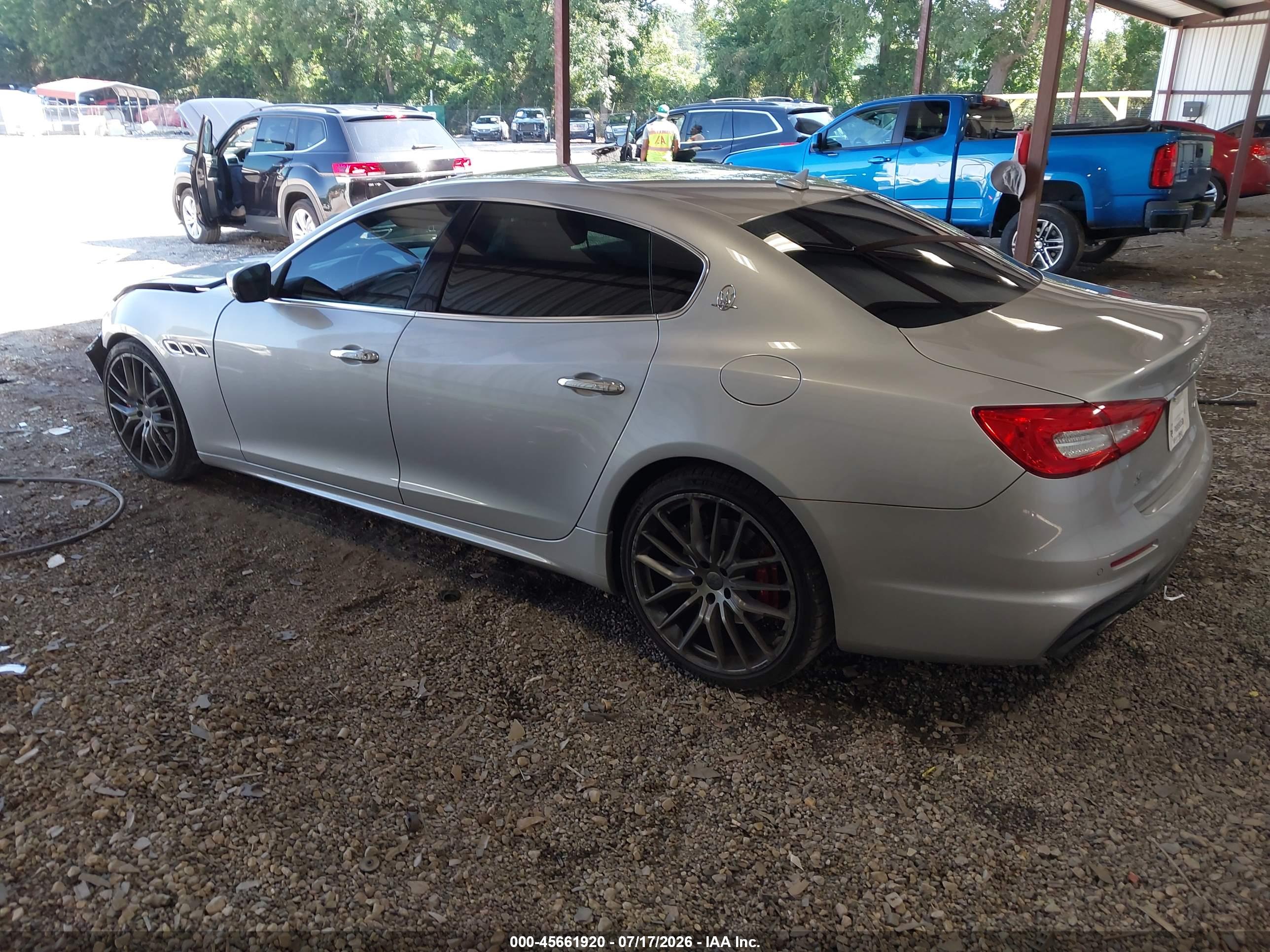 2017 MASERATI QUATTROPORTE S GRANSPORT