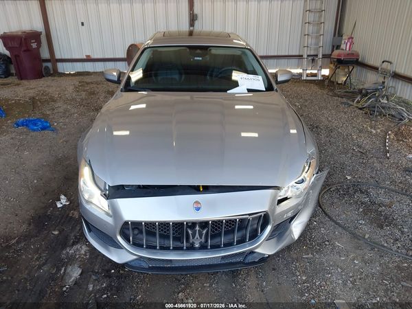 2017 MASERATI QUATTROPORTE S GRANSPORT