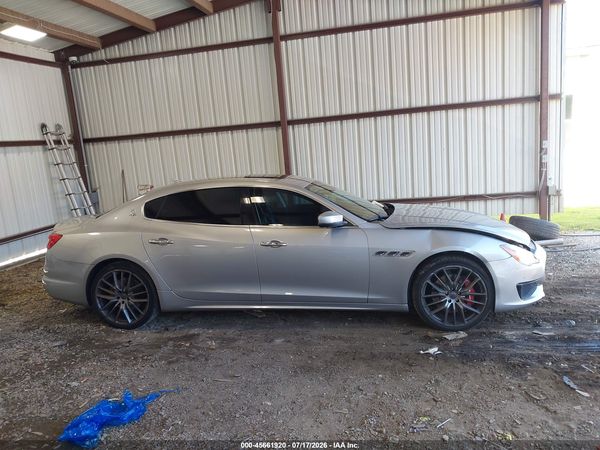 2017 MASERATI QUATTROPORTE S GRANSPORT
