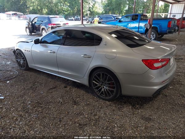 2017 MASERATI QUATTROPORTE S GRANSPORT