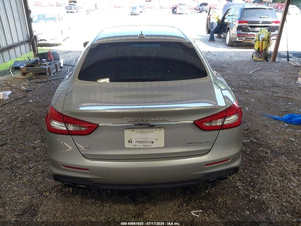 2017 MASERATI QUATTROPORTE S GRANSPORT