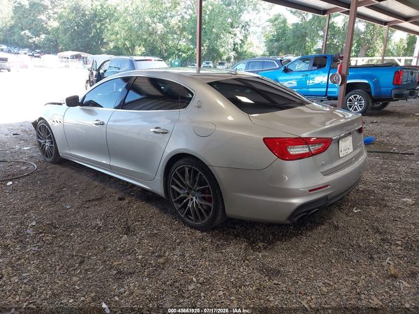 2017 MASERATI QUATTROPORTE S GRANSPORT