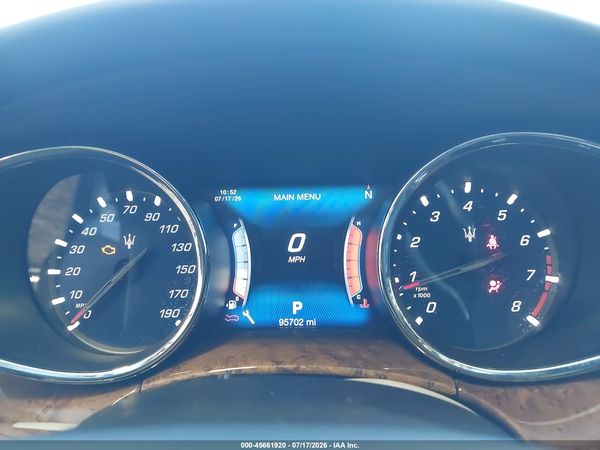 2017 MASERATI QUATTROPORTE S GRANSPORT