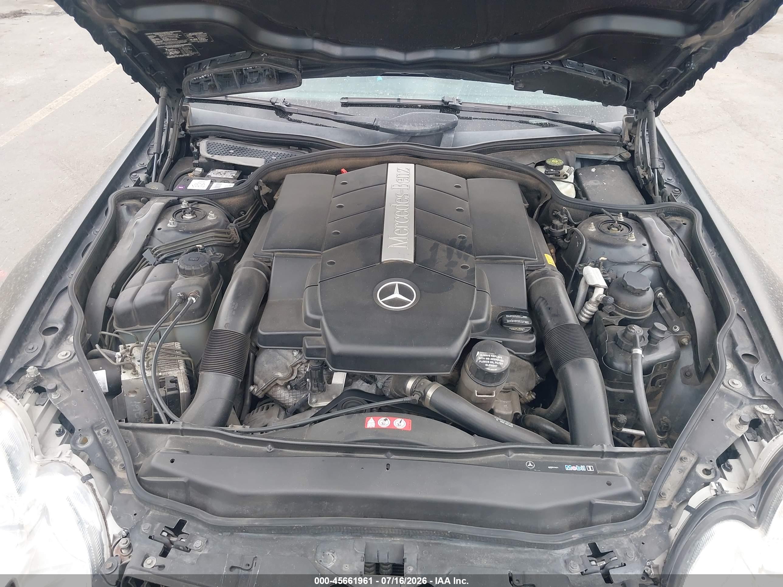 2005 MERCEDES-BENZ SL 500 SL500