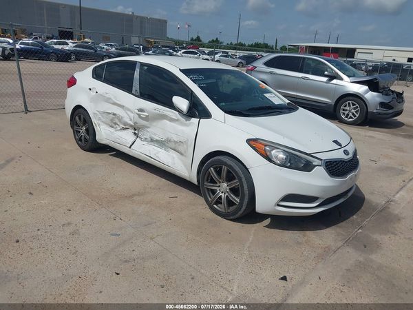 2016 KIA FORTE LX