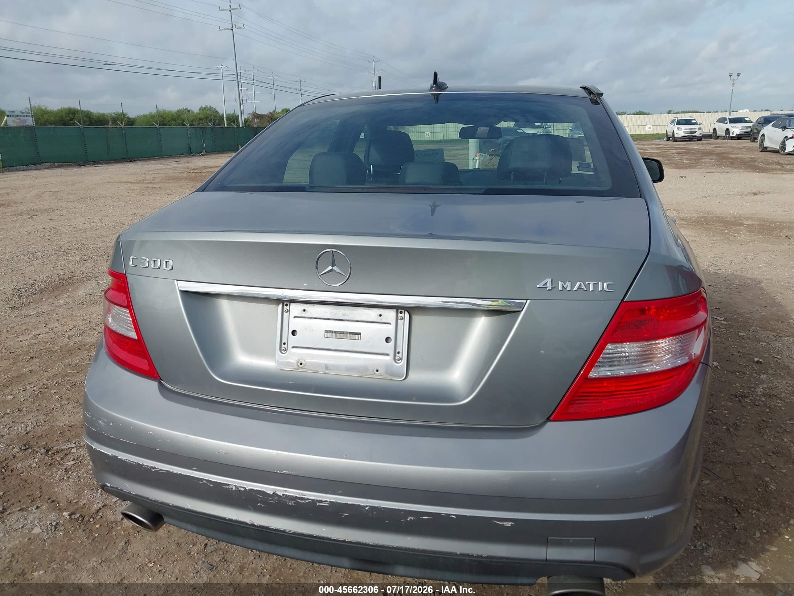 2008 MERCEDES-BENZ C 300 C300 4 MATIC