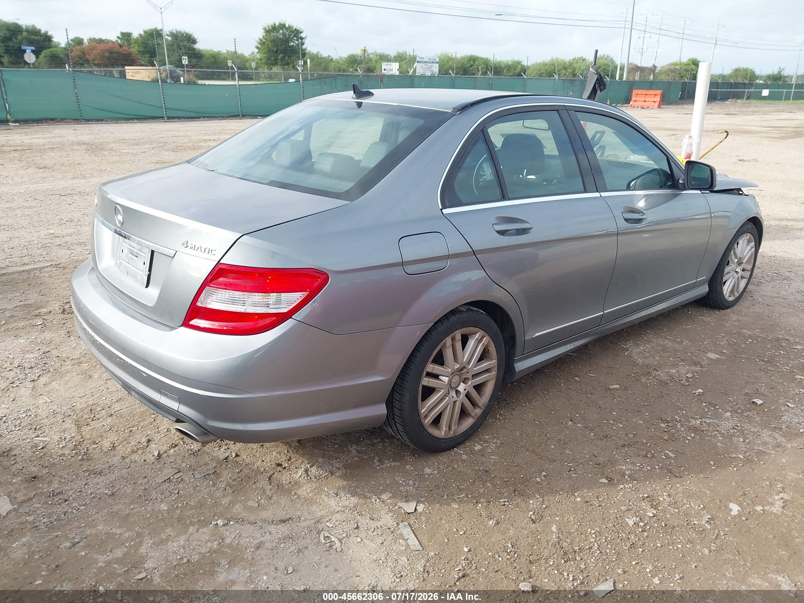 2008 MERCEDES-BENZ C 300 C300 4 MATIC