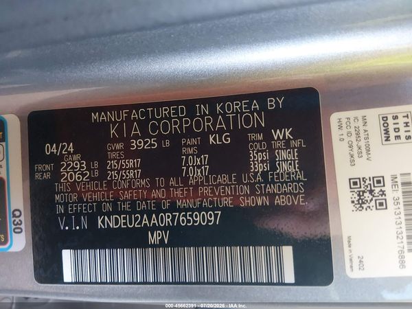 2024 KIA SELTOS S