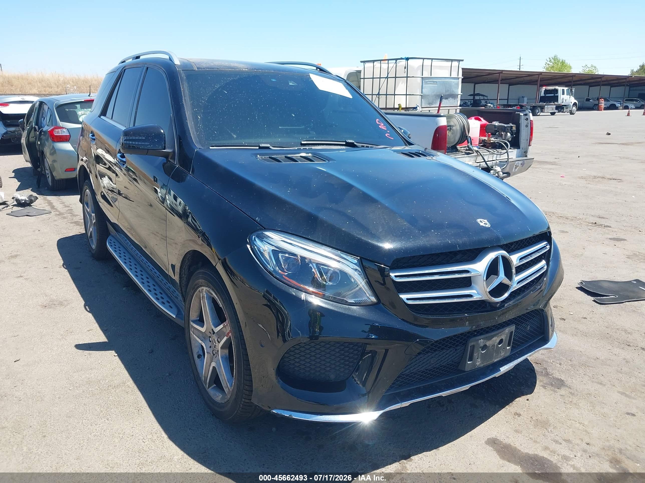 2017 MERCEDES-BENZ GLE 350 4MATIC