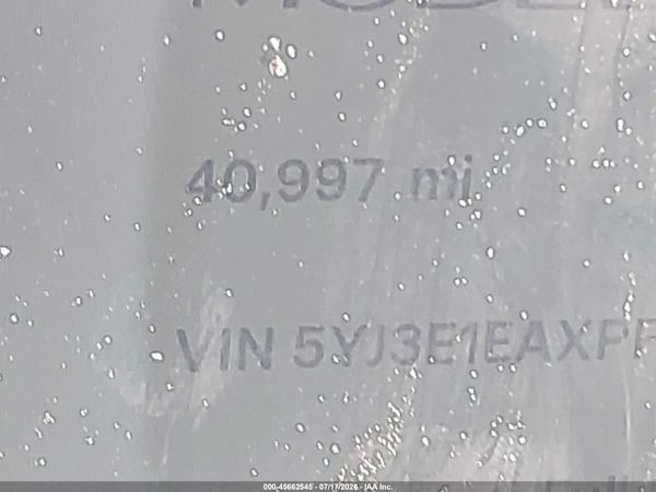 2023 TESLA MODEL 3 REAR-WHEEL DRIVE