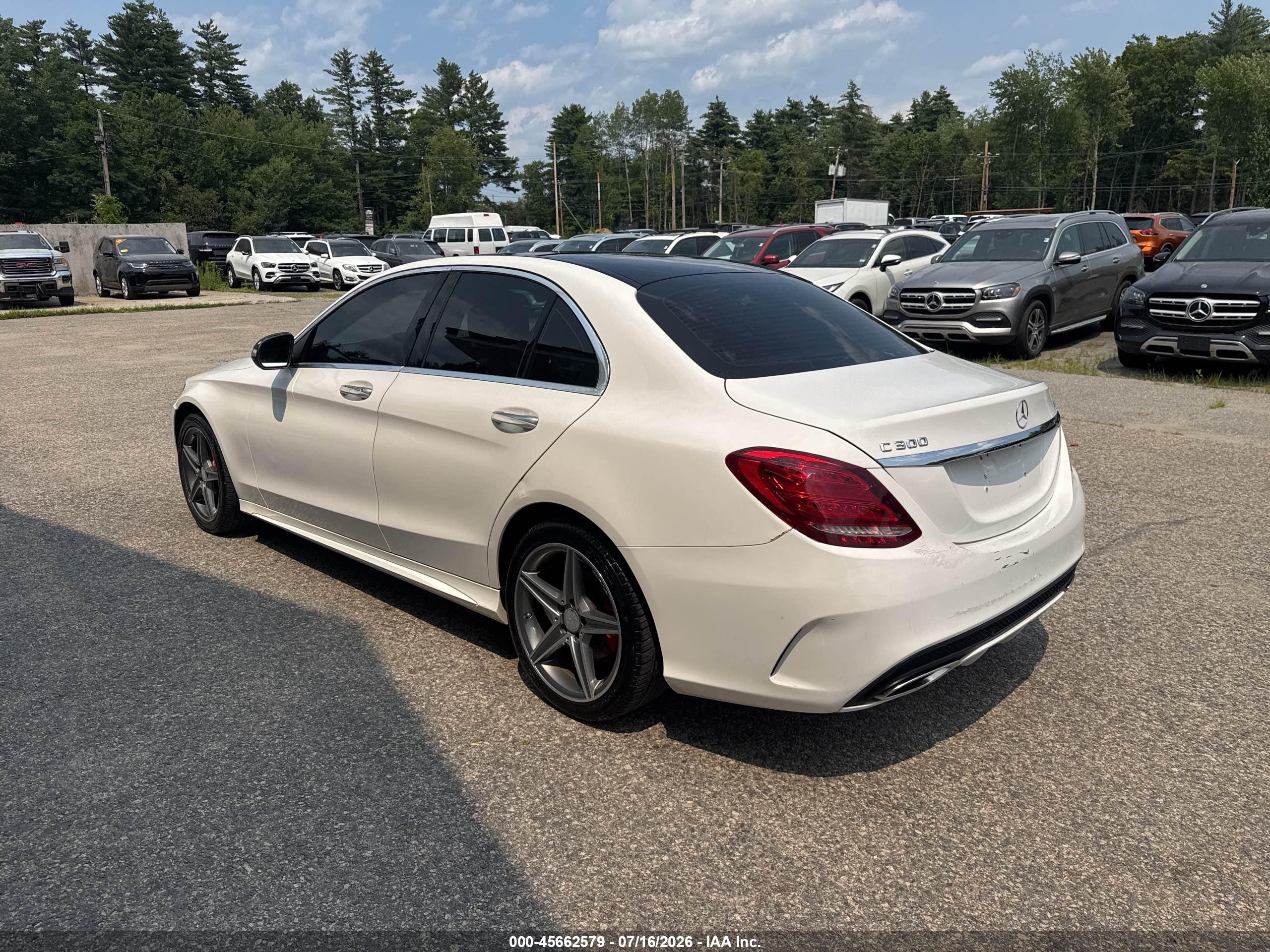 2015 MERCEDES-BENZ C 300 SPORT 4MATIC