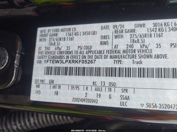 2024 FORD F-150 XLT