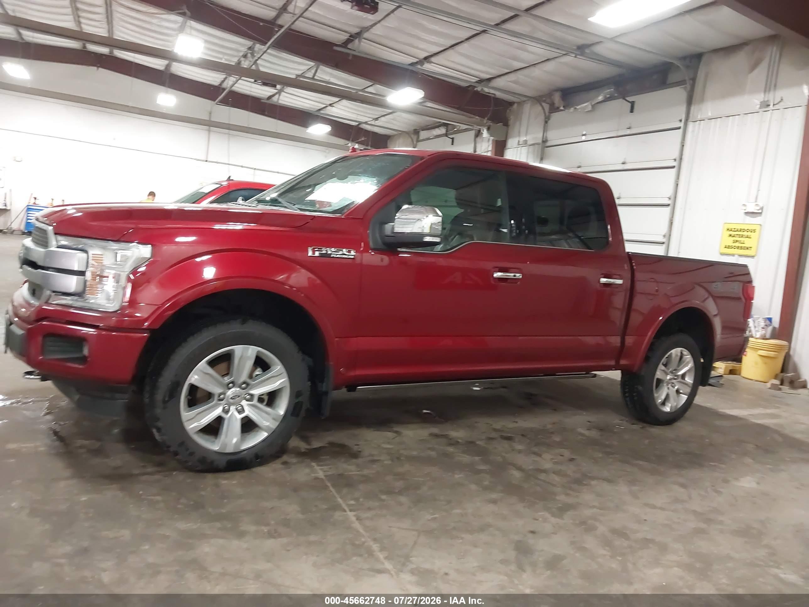 2018 FORD F-150 PLATINUM