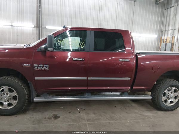 2018 RAM 3500 BIG HORN  4X4 6'4 BOX