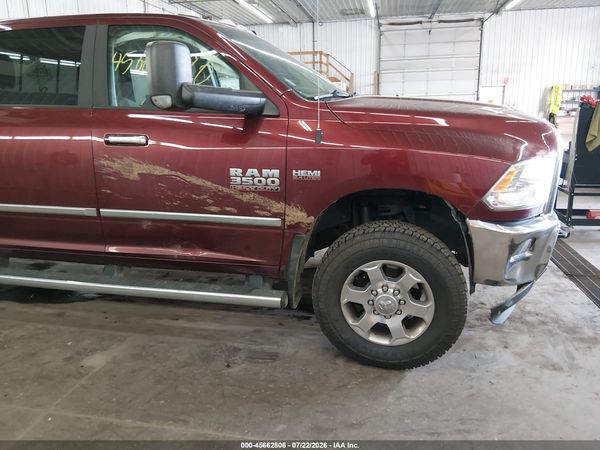 2018 RAM 3500 BIG HORN  4X4 6'4 BOX