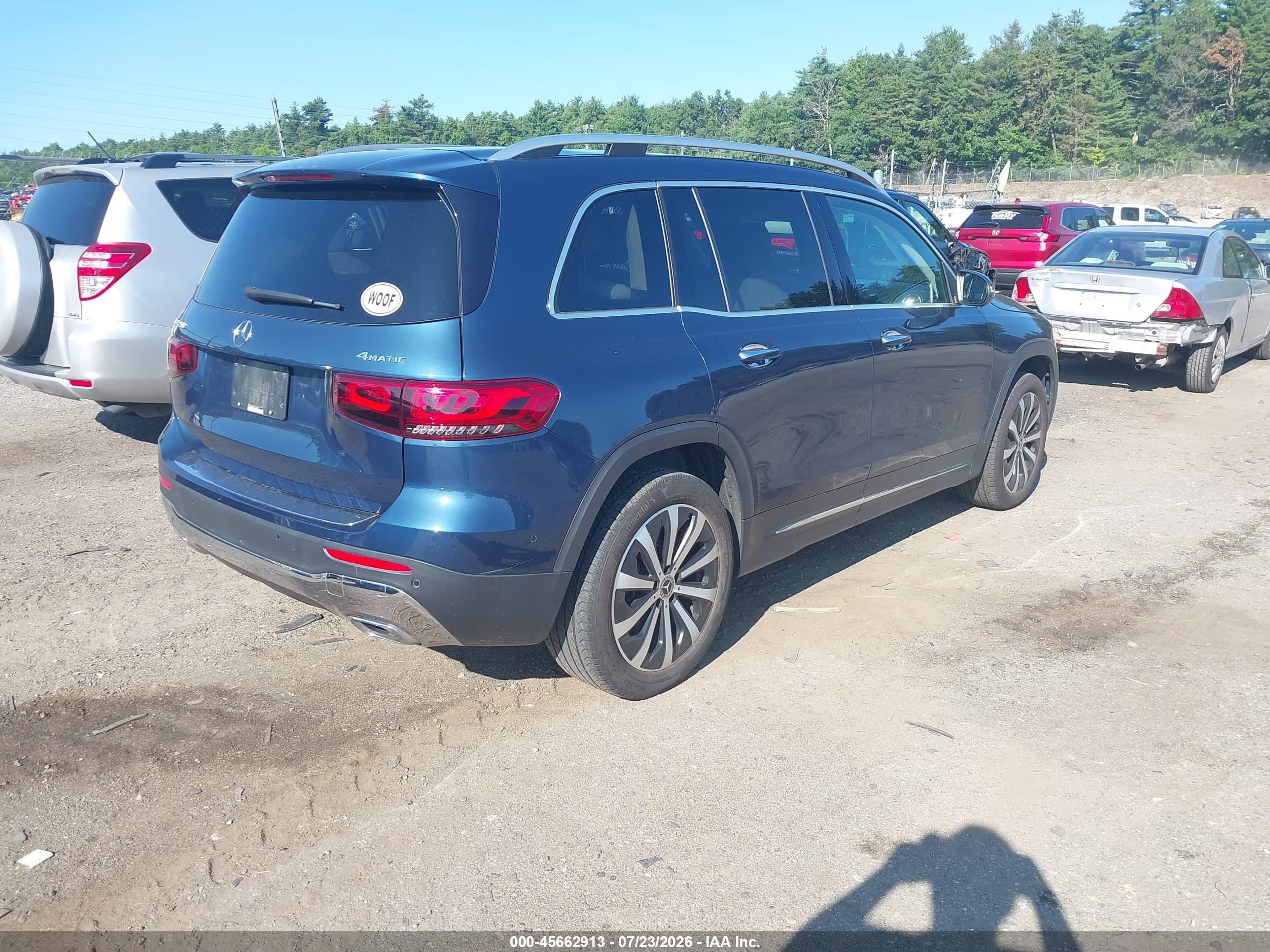 2020 MERCEDES-BENZ GLB 250 4MATIC