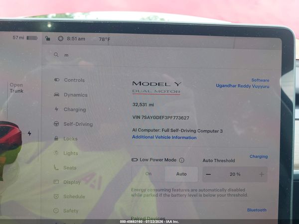 2023 TESLA MODEL Y