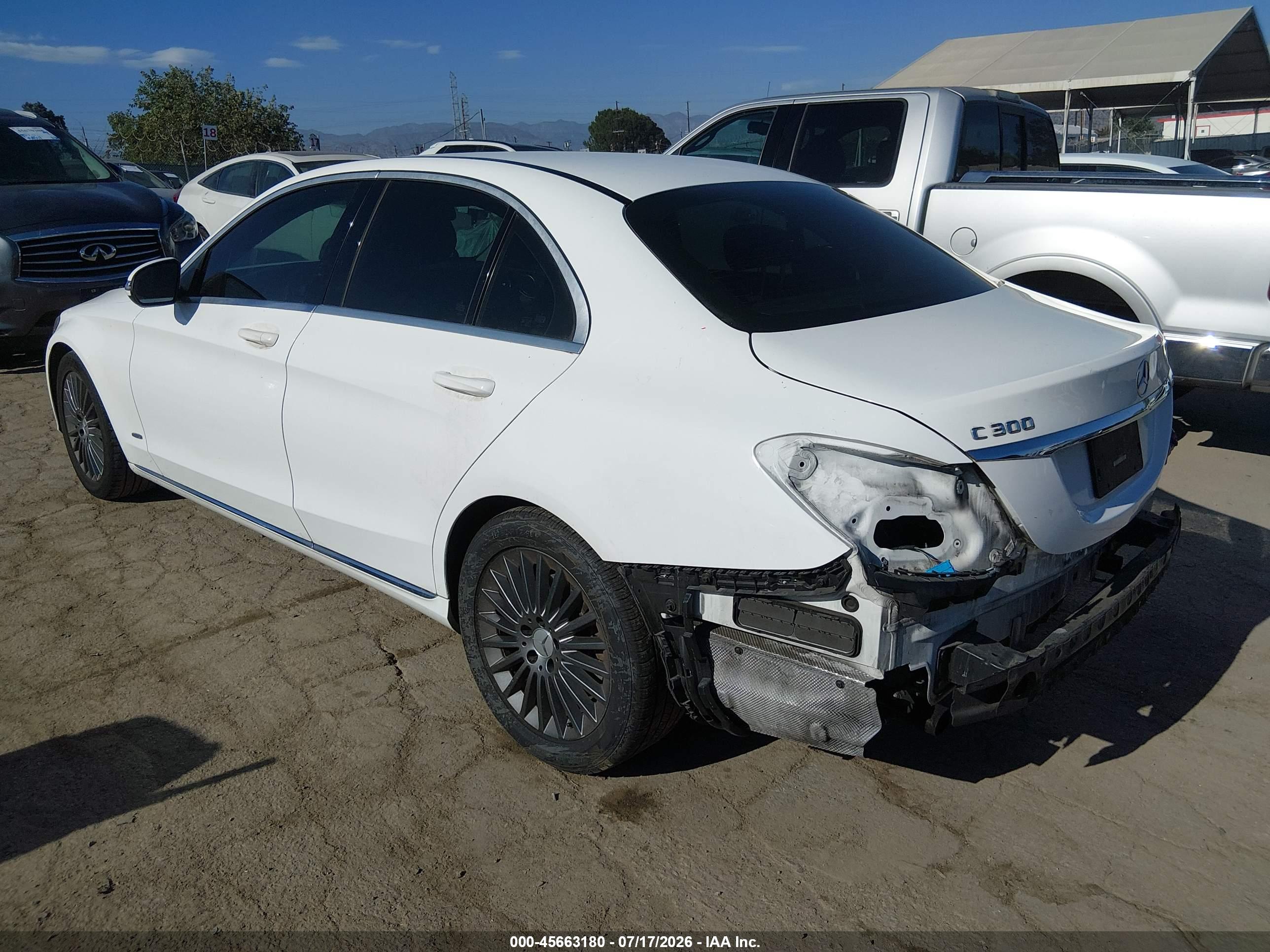 2016 MERCEDES-BENZ C 300 C300
