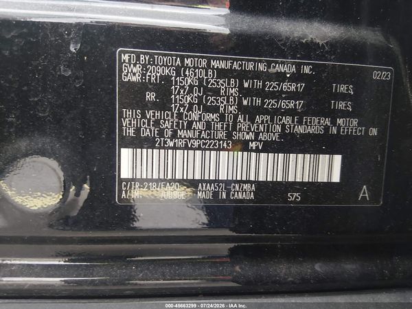 2023 TOYOTA RAV4 XLE