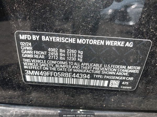 2024 BMW M340I M340I XDRIVE