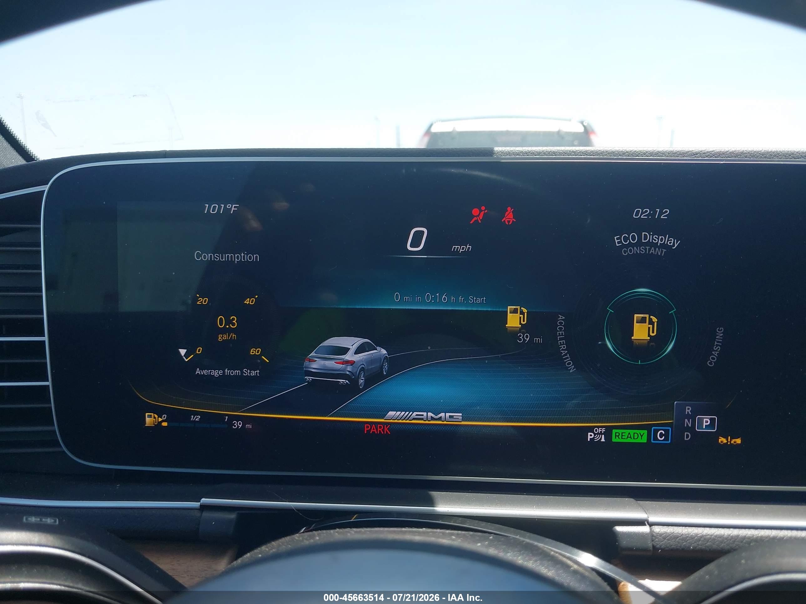 2023 MERCEDES-BENZ AMG GLE 53 COUPE 4MATIC