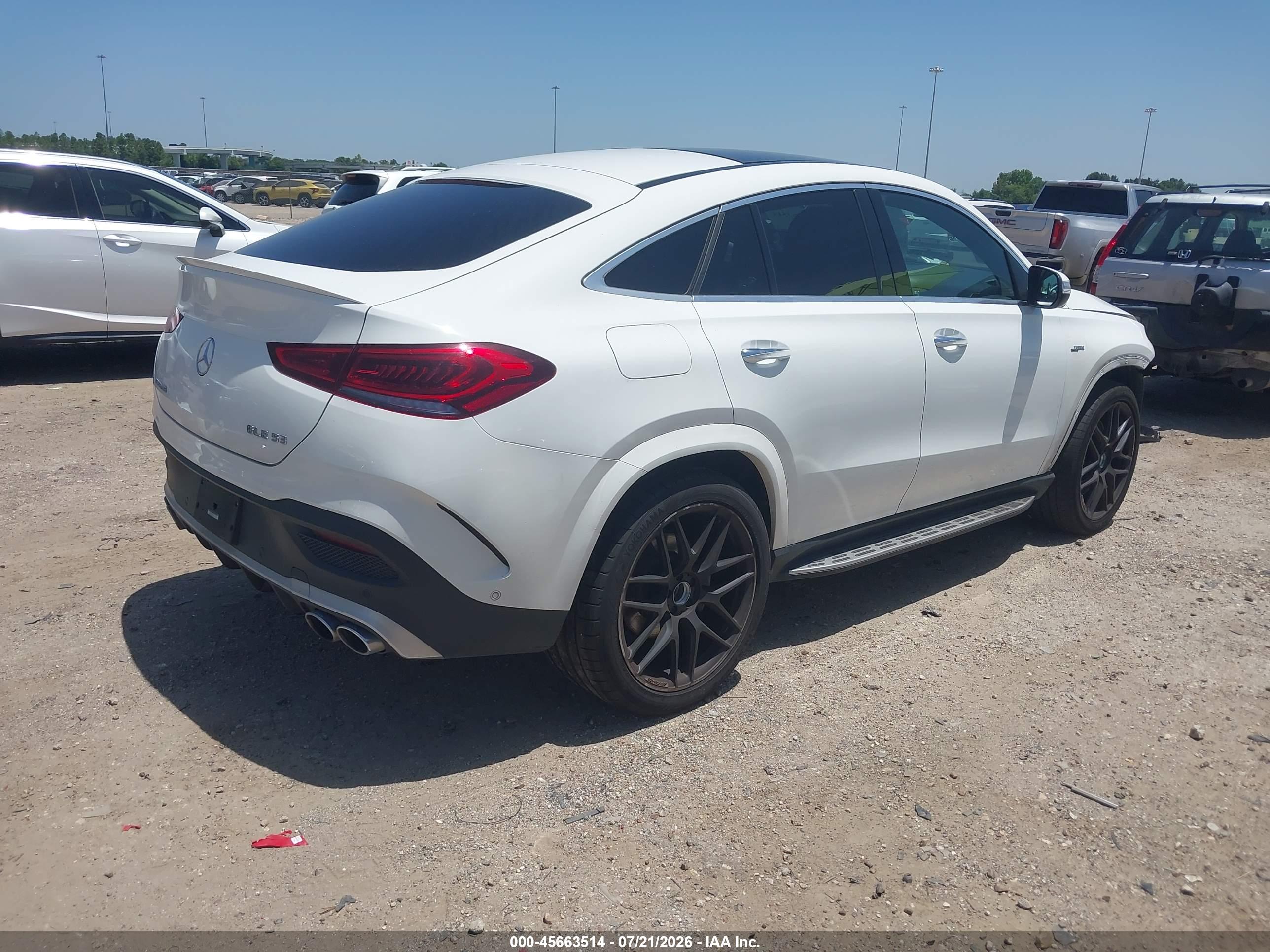 2023 MERCEDES-BENZ AMG GLE 53 COUPE 4MATIC