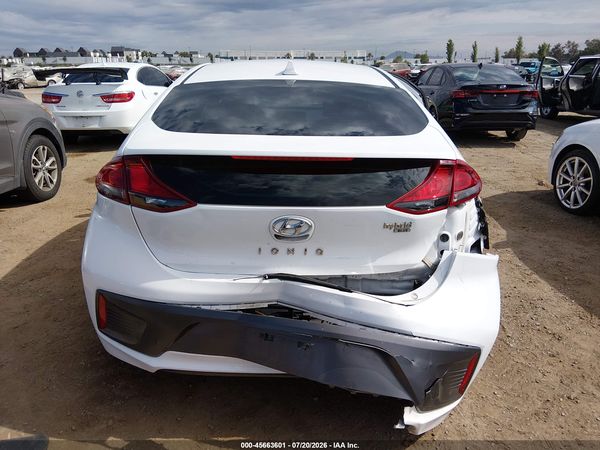 2022 HYUNDAI IONIQ HYBRID BLUE