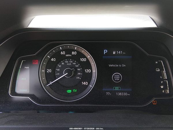 2022 HYUNDAI IONIQ HYBRID BLUE