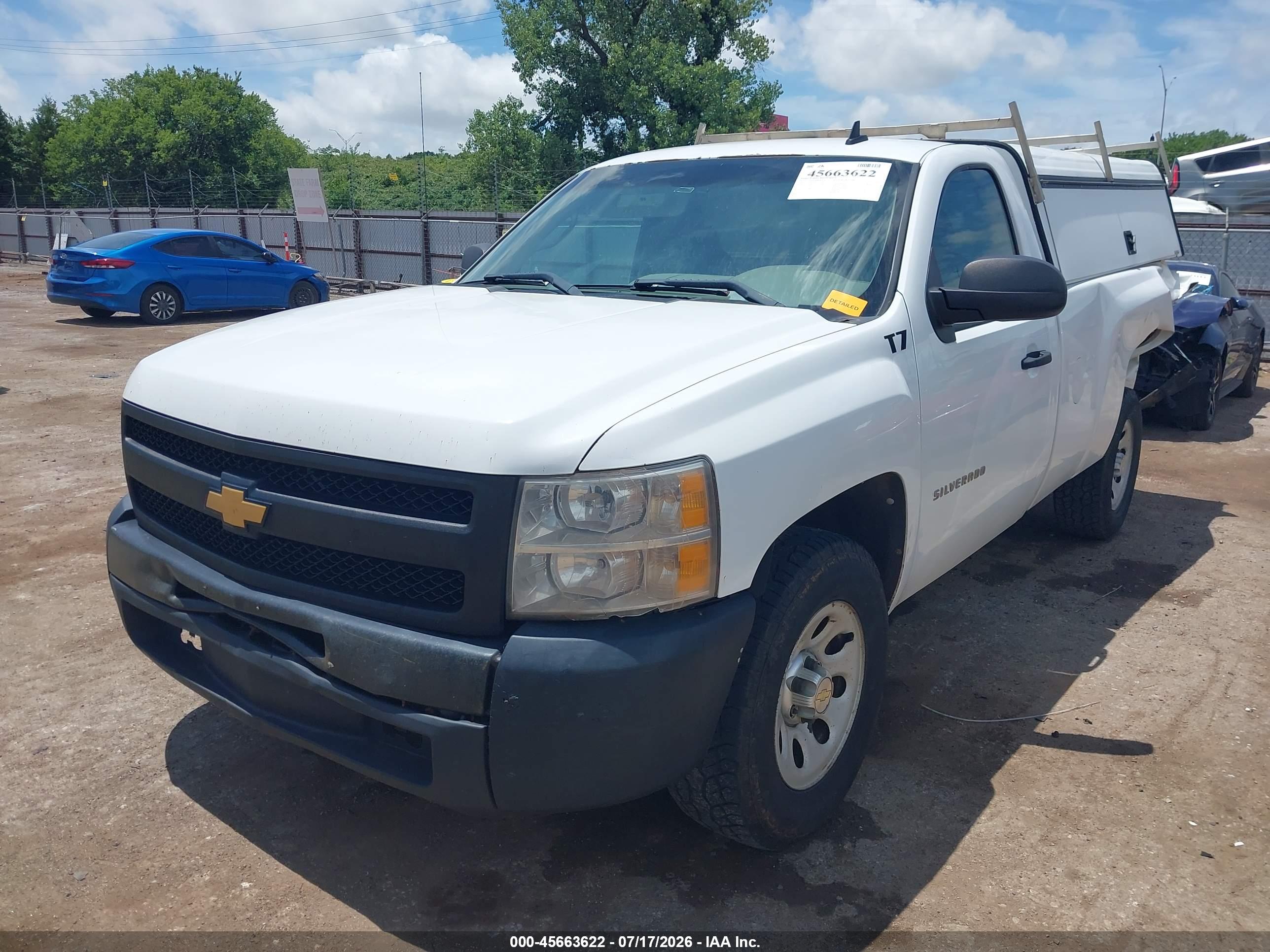 2012 CHEVROLET SILVERADO 1500 WORK TRUCK — I2