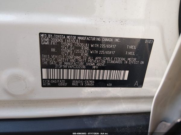 2023 TOYOTA RAV4 XLE