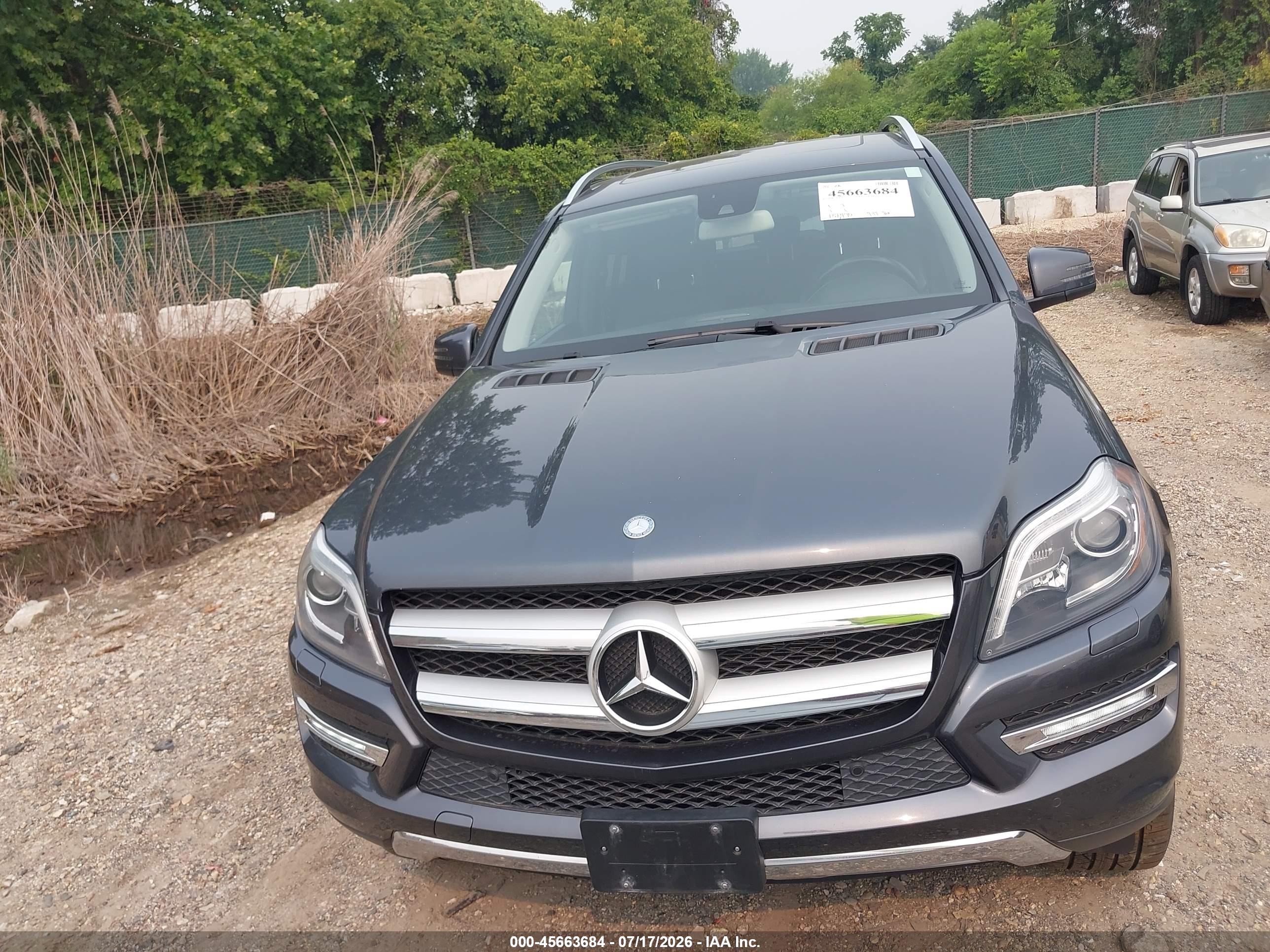 2013 MERCEDES-BENZ GL 450 GL450 4MATIC