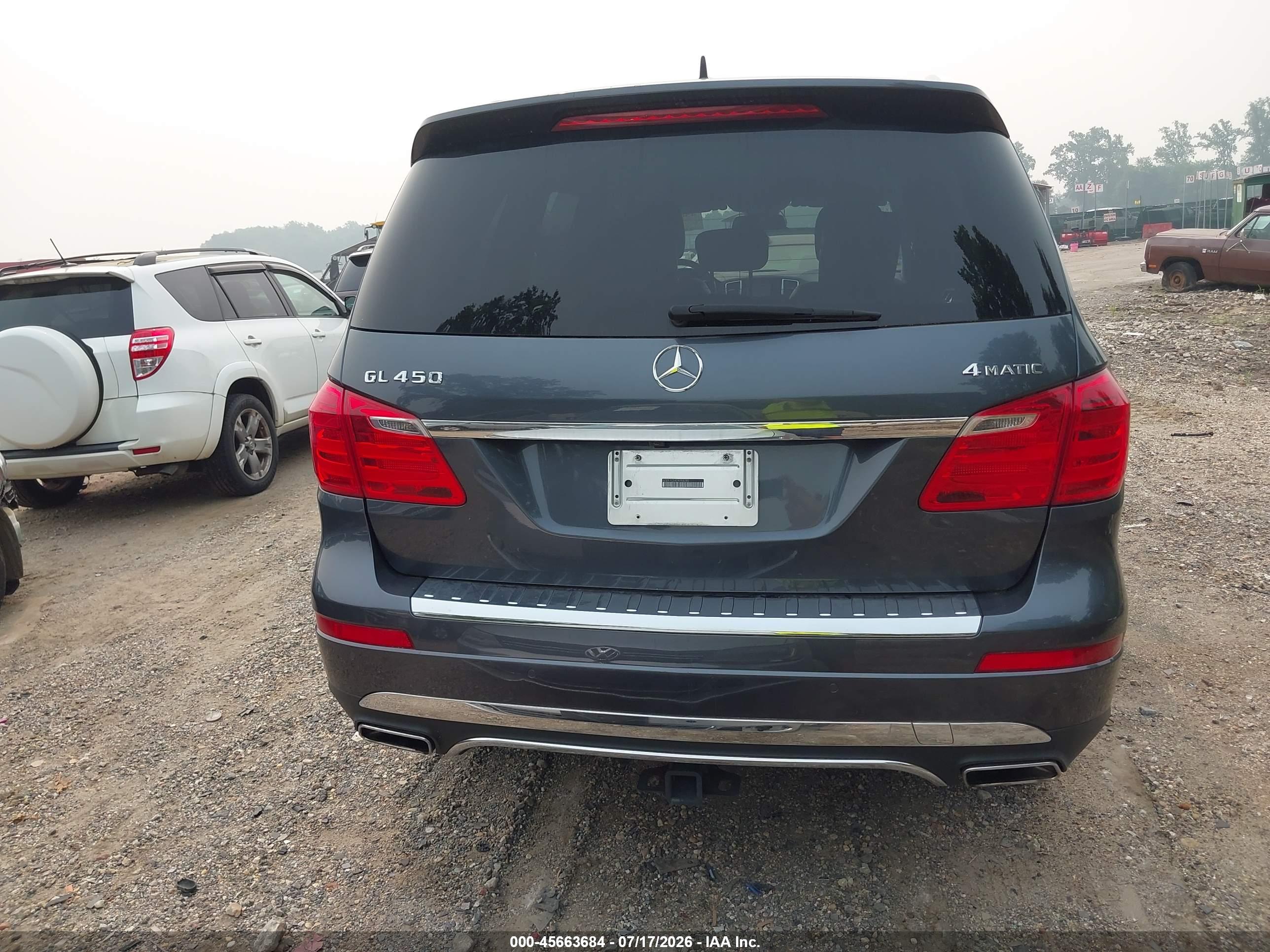 2013 MERCEDES-BENZ GL 450 GL450 4MATIC