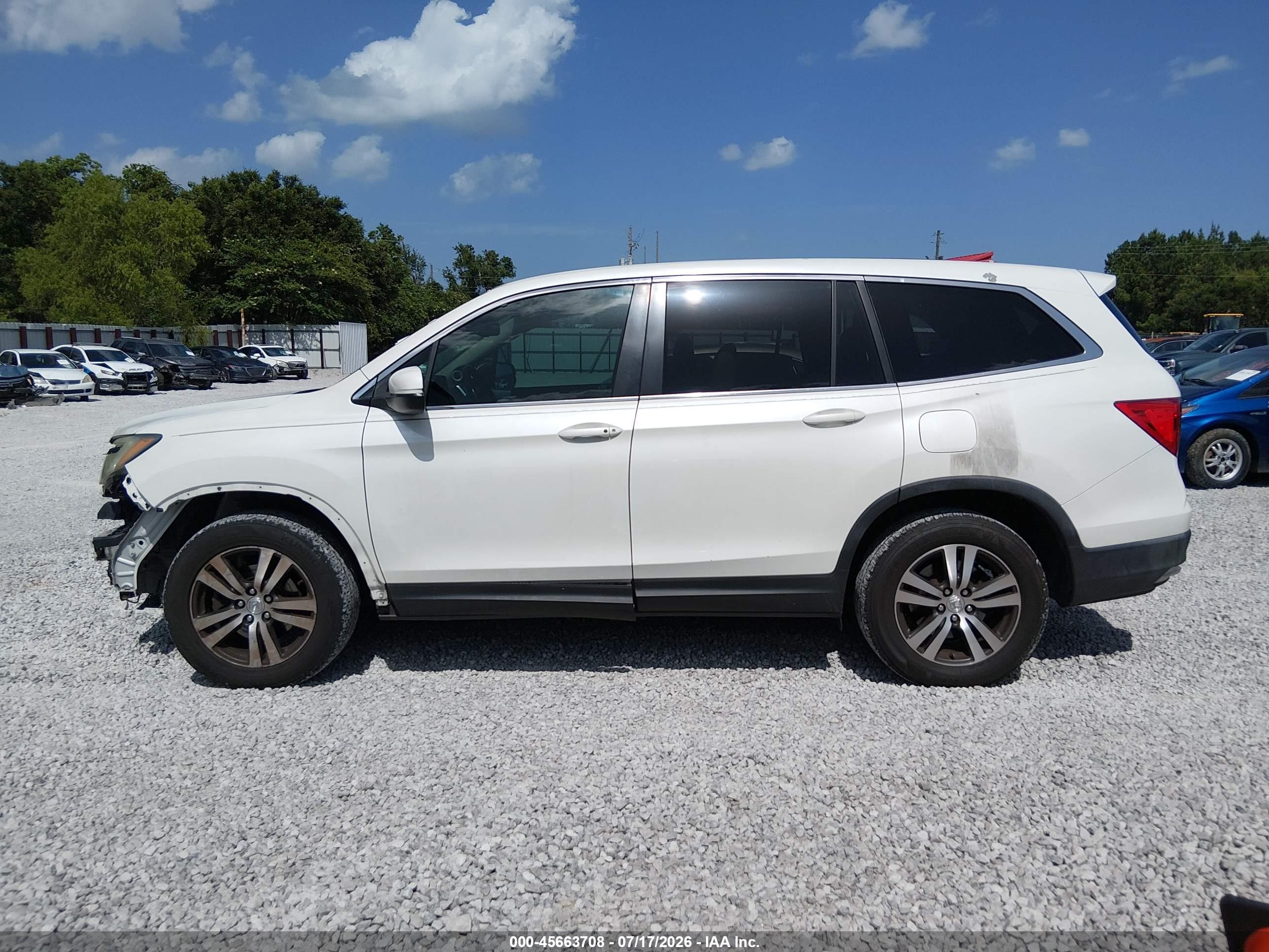2016 HONDA PILOT EX-L
