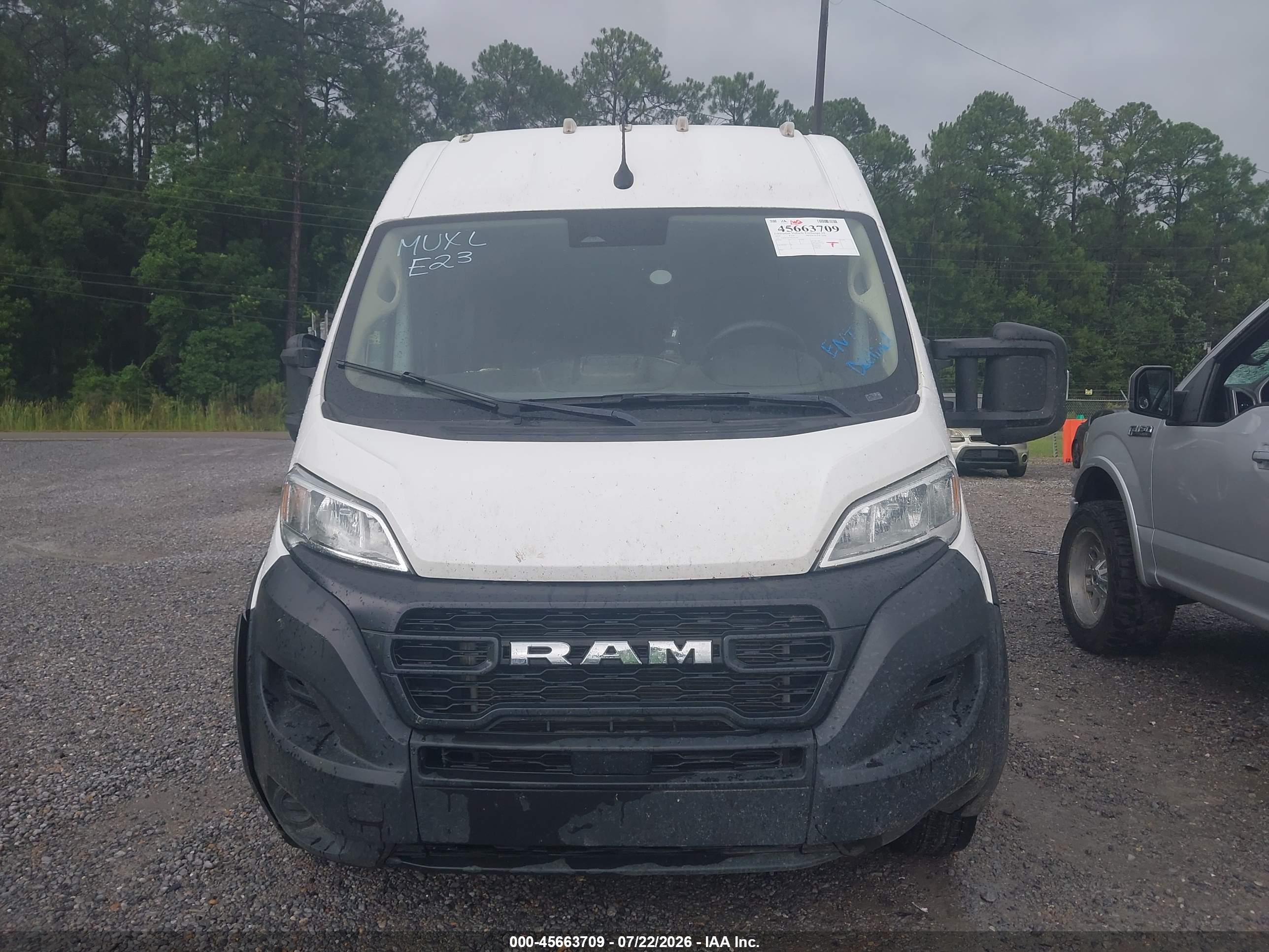 2023 RAM PROMASTER 2500 High Roof