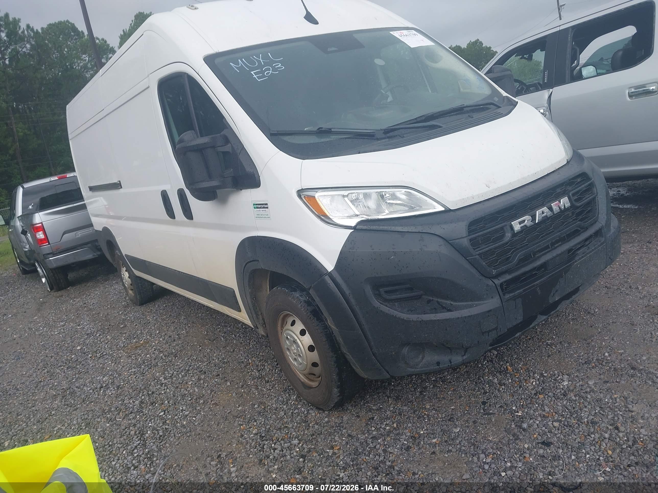 2023 RAM PROMASTER 2500 High Roof