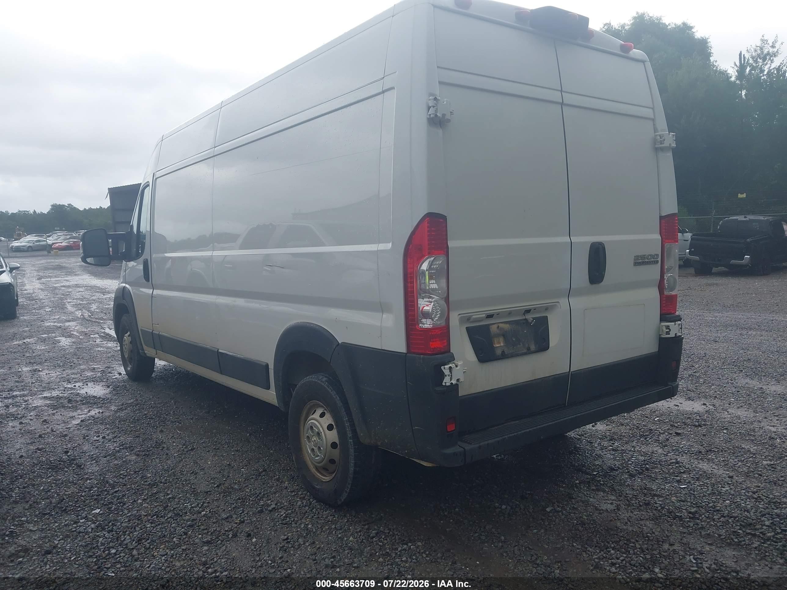 2023 RAM PROMASTER 2500 High Roof